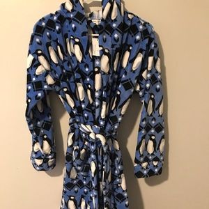 Vera Bradley penguin bathrobe NWT